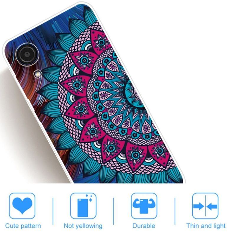 Etui do Samsung Galaxy A03 Core Classic Kolorowa Mandala