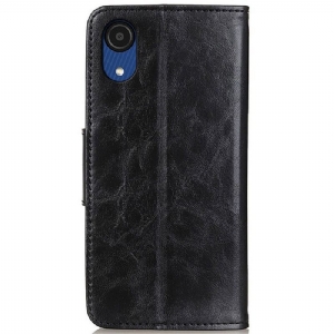 Etui do Samsung Galaxy A03 Core Edouard Classic Faux Leather