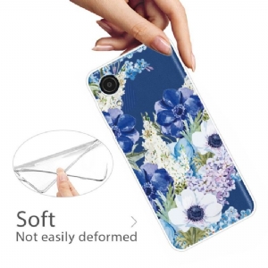 Etui do Samsung Galaxy A03 Core Kwiaty