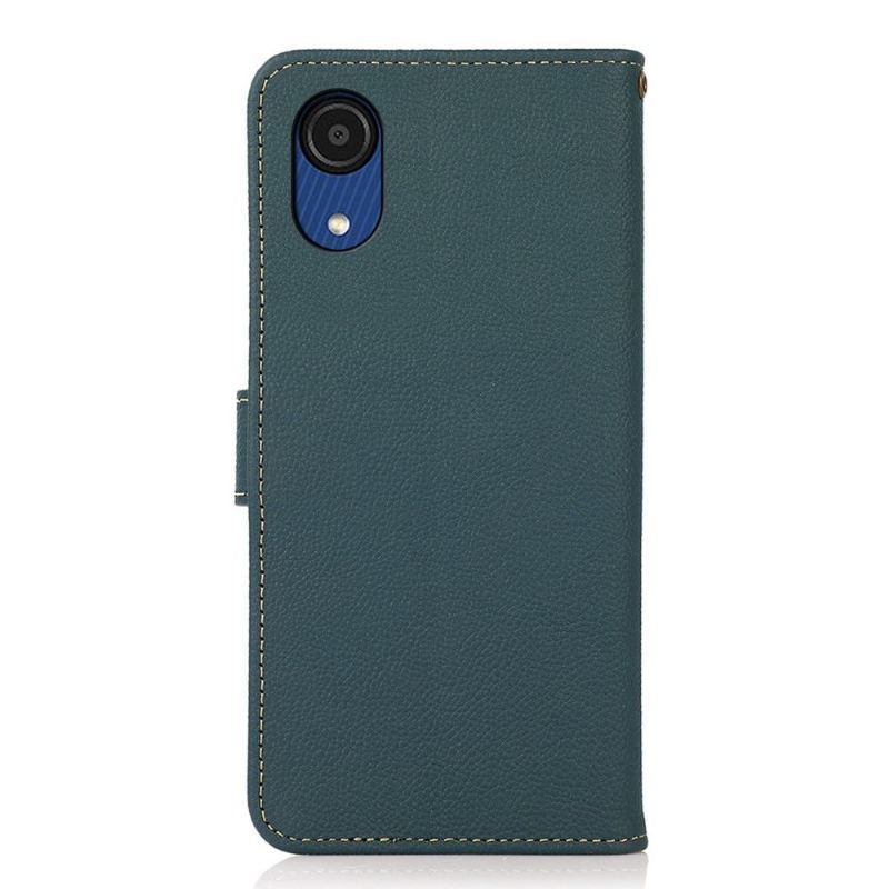 Etui Folio do Samsung Galaxy A03 Core Khazneh Klasyczna Skóra