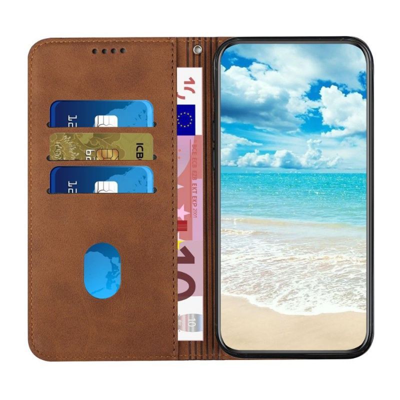 Etui Folio do Samsung Galaxy A03 Core Obrzeża Cube Geometria