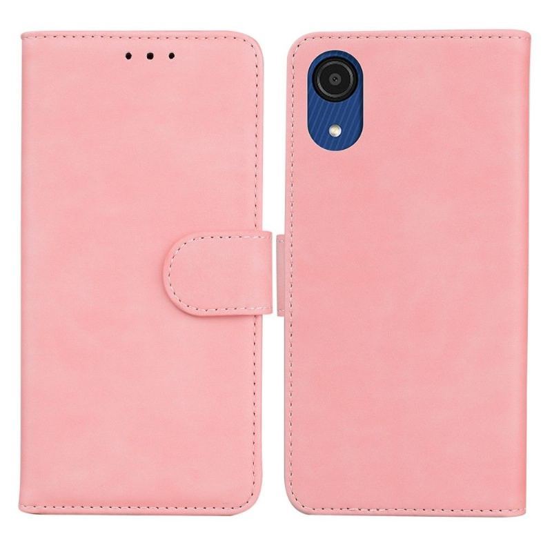 Etui Folio do Samsung Galaxy A03 Core Obrzeża Romane Miękki Dotyk