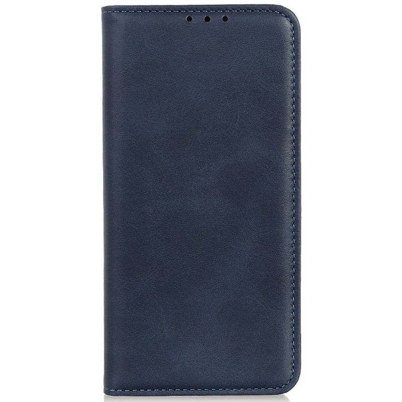 Etui Folio do Samsung Galaxy A03 Core Obrzeża Skórzany Futerał Simone Flip Aged Faux Leather