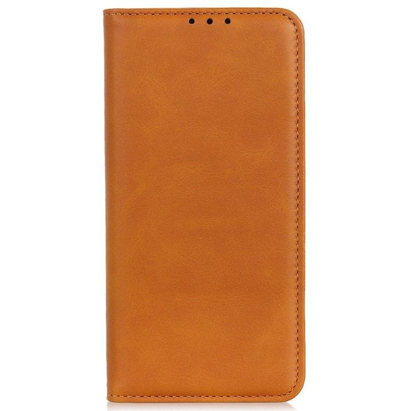 Etui Folio do Samsung Galaxy A03 Core Obrzeża Skórzany Futerał Simone Flip Aged Faux Leather