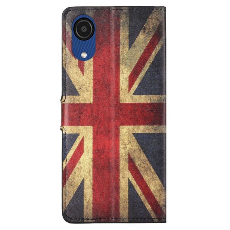 Etui Na Telefon Pokrowce do Samsung Galaxy A03 Core Biznes Vintage Flaga Brytyjska