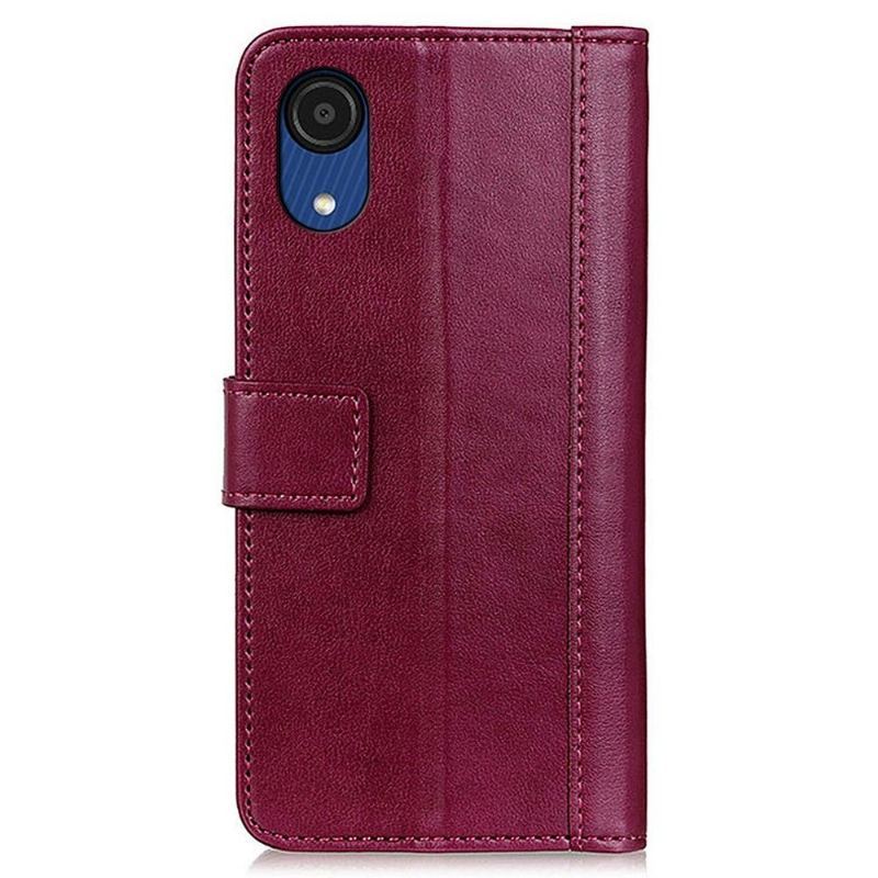 Obudowa Etui Na Telefon do Samsung Galaxy A03 Core Etui Folio Cerena Faux Leather Folio