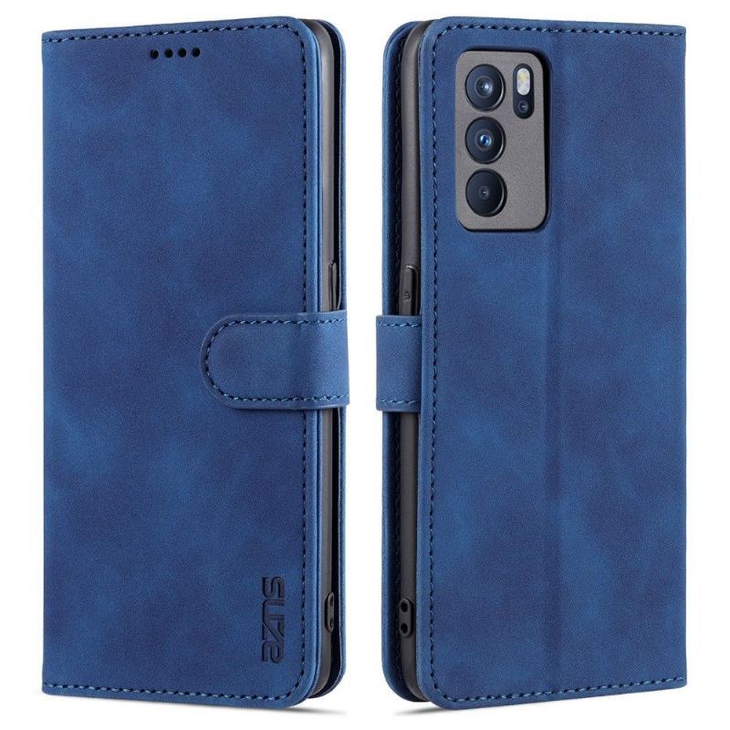 Case do Oppo Reno 6 5G Etui Folio Azns Posiadacz Karty