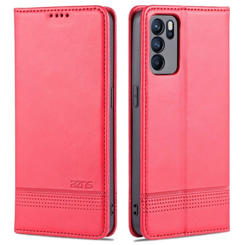 Etui do Oppo Reno 6 5G Portfel Azns Sztuczna Skóra