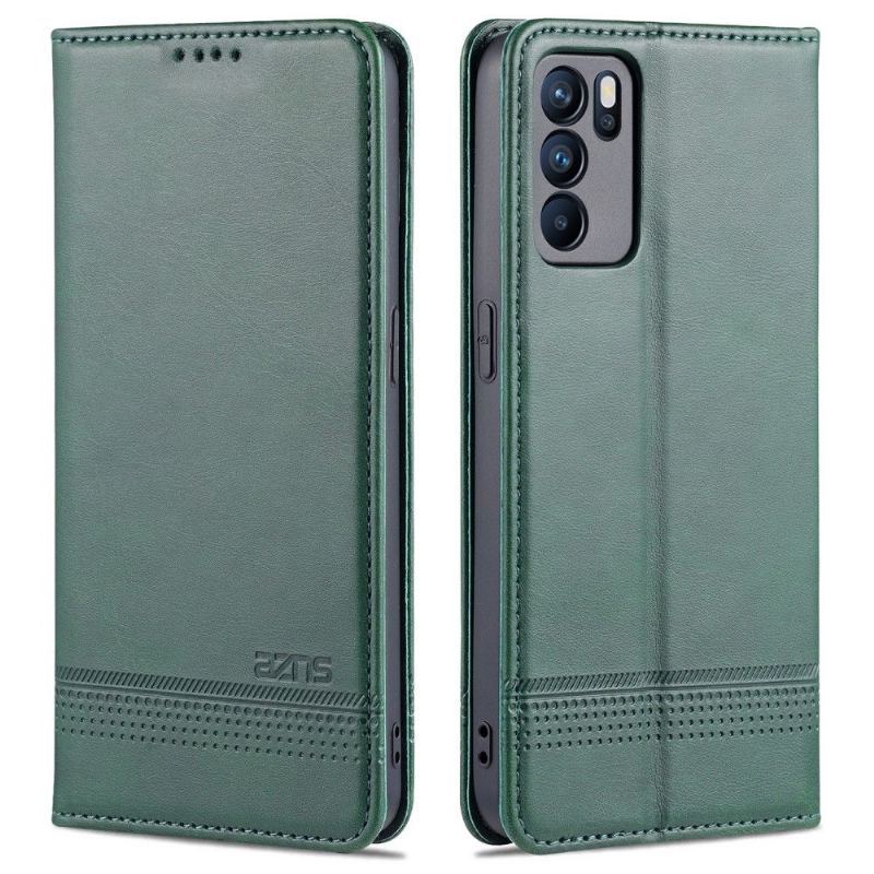 Etui do Oppo Reno 6 5G Portfel Azns Sztuczna Skóra