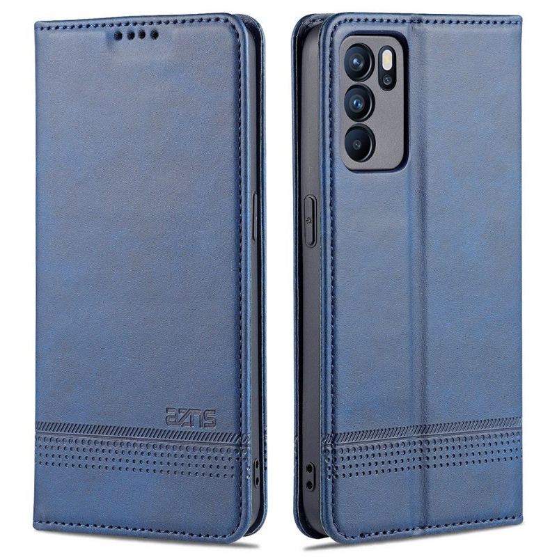 Etui do Oppo Reno 6 5G Portfel Azns Sztuczna Skóra