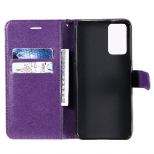 Etui Folio do Oppo Reno 6 5G z Łańcuch Sylvette