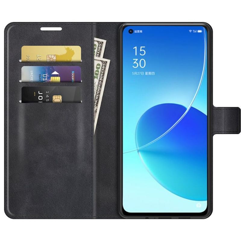 Obudowa Etui Na Telefon do Oppo Reno 6 5G Portfel Style Skórzane