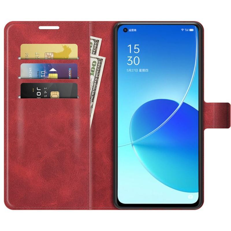 Obudowa Etui Na Telefon do Oppo Reno 6 5G Portfel Style Skórzane