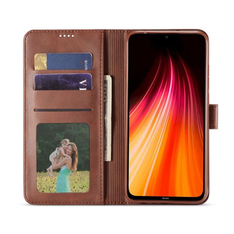 Case do Xiaomi Redmi Note 8T Portfel Portfel Z Imitacji Skóry