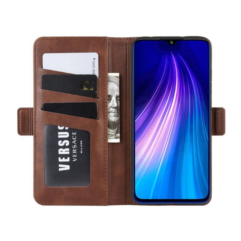 Case do Xiaomi Redmi Note 8T Portfel Portfel Z Matową Powłoką Ze Skóry