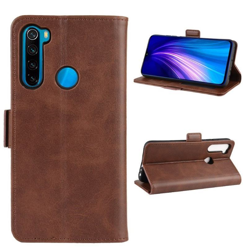 Case do Xiaomi Redmi Note 8T Portfel Portfel Z Matową Powłoką Ze Skóry