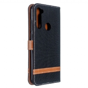 Etui do Xiaomi Redmi Note 8T Etui Folio Folio Tkanina Pokrywająca