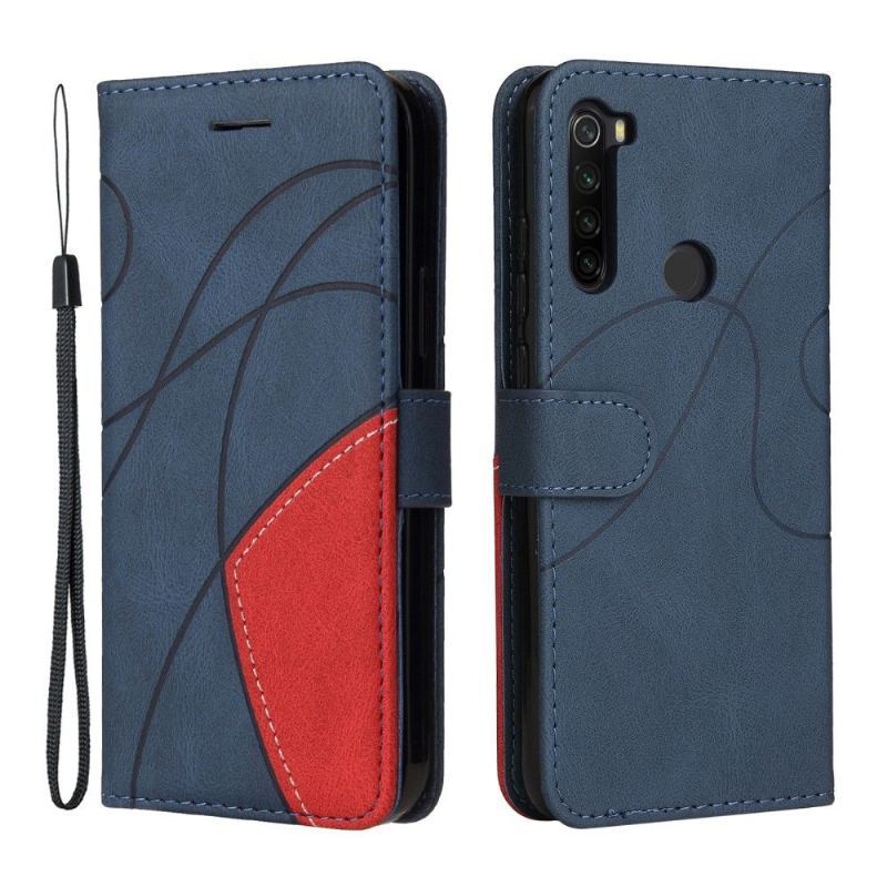 Etui Folio do Xiaomi Redmi Note 8T Bicolor Artystyczny