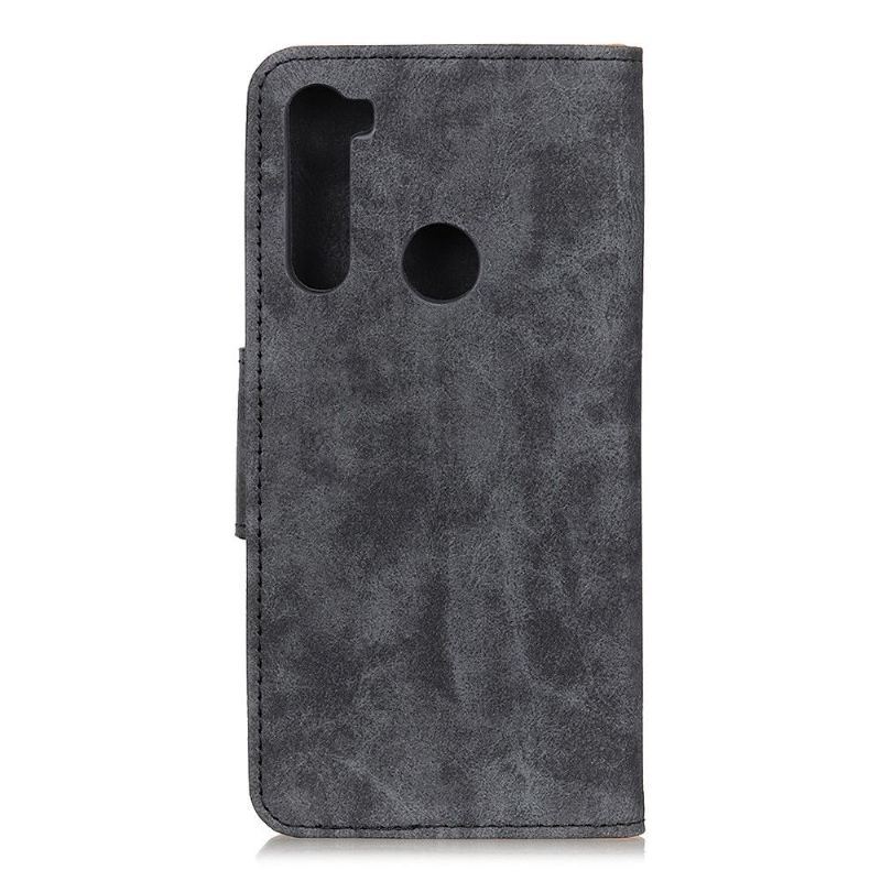 Etui Folio do Xiaomi Redmi Note 8T Classic Edouard W Stylu Vintage Ze Sztucznej Skóry