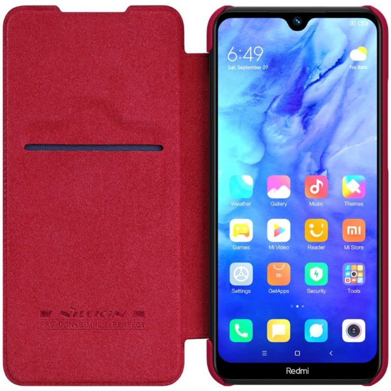 Etui Folio do Xiaomi Redmi Note 8T Classic Nillkin Qin Faux Leather