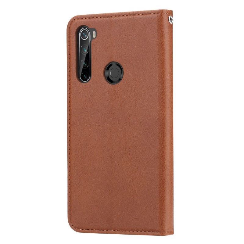 Etui Folio do Xiaomi Redmi Note 8T Skórzany Pokrowiec Na Efekt