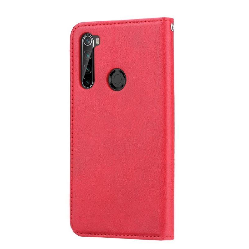 Etui Folio do Xiaomi Redmi Note 8T Skórzany Pokrowiec Na Efekt