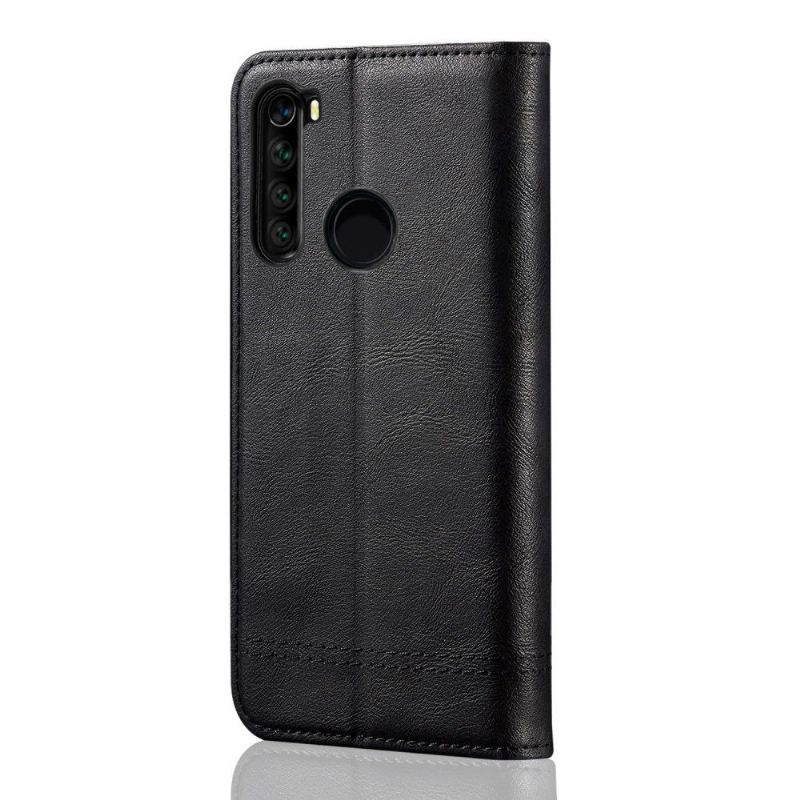 Skórzany Futerał do Xiaomi Redmi Note 8T Niebiańskie Etui Na Karty Ze Sztucznej Skóry