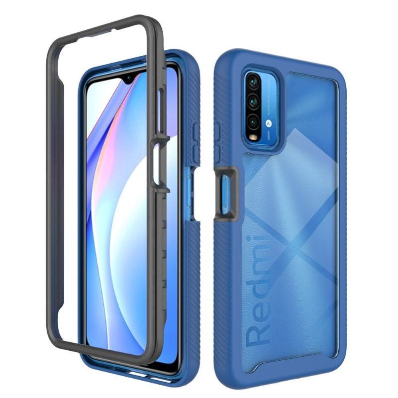 Futerały do Poco M3 Obrzeża Hybrid Shockproof Clear Back