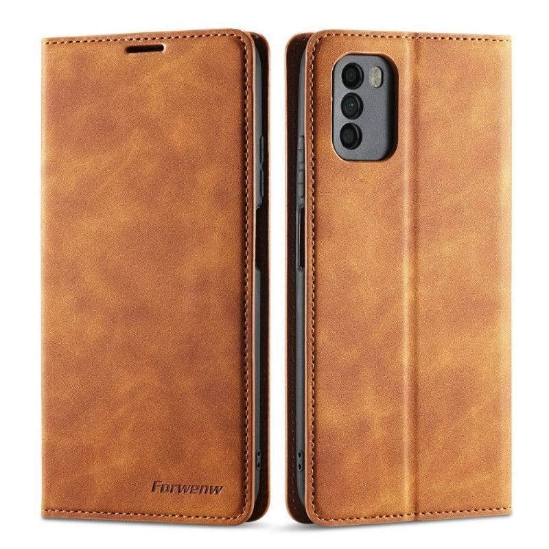 Skórzany Futerał do Poco M3 Forwenw Faux Leather