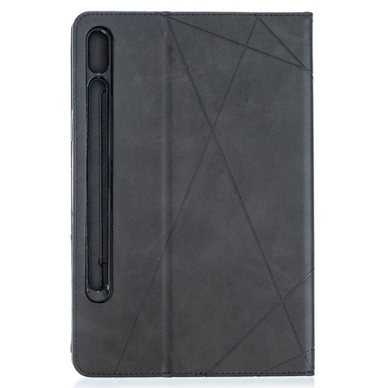 Etui Folio do Samsung Galaxy Tab S7 Classic Skórzane Etui Na Karty W Stylu Célinia