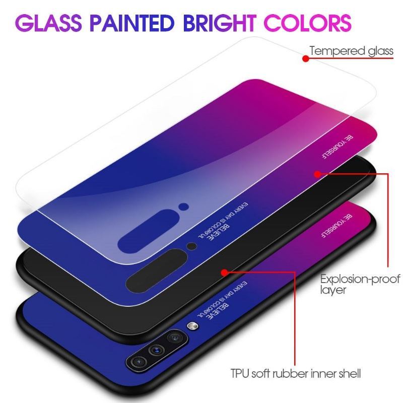 Etui do Samsung Galaxy A50 Biznes Kolory Gradientu