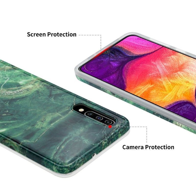 Etui do Samsung Galaxy A50 Marmurowy