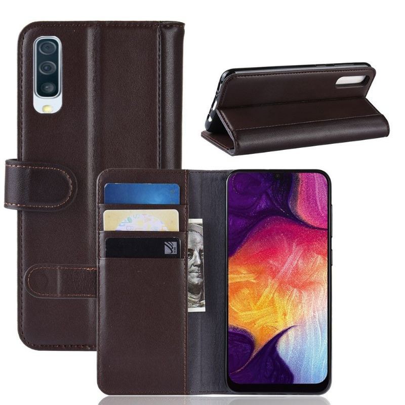 Etui do Samsung Galaxy A50 Portfel Premium Skóra