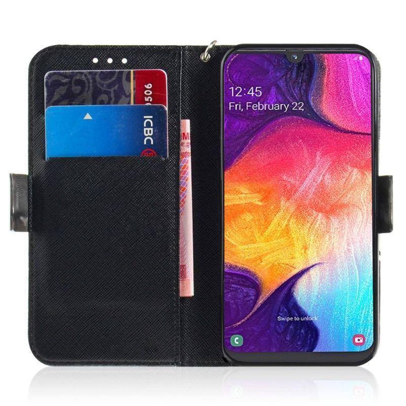 Etui do Samsung Galaxy A50 z Łańcuch Kolorowa Mandala