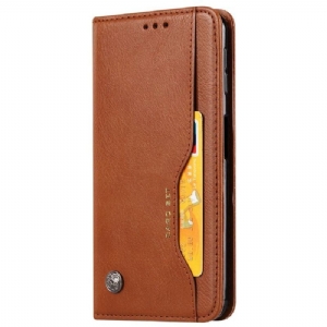 Etui Folio do Samsung Galaxy A50 Classic Skórzany Pokrowiec Na Karty