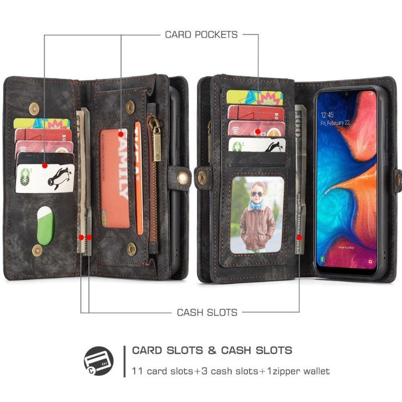 Etui Etui do Samsung Galaxy A20e 2w1 Magnetyczny