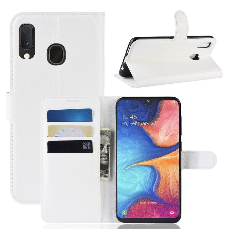 Etui do Samsung Galaxy A20e Portfel Portfel Skórzany W Stylu