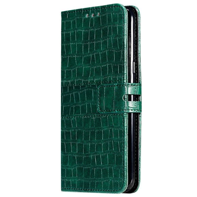 Etui Folio do Samsung Galaxy A20e Croc Effect Skórzany Styl