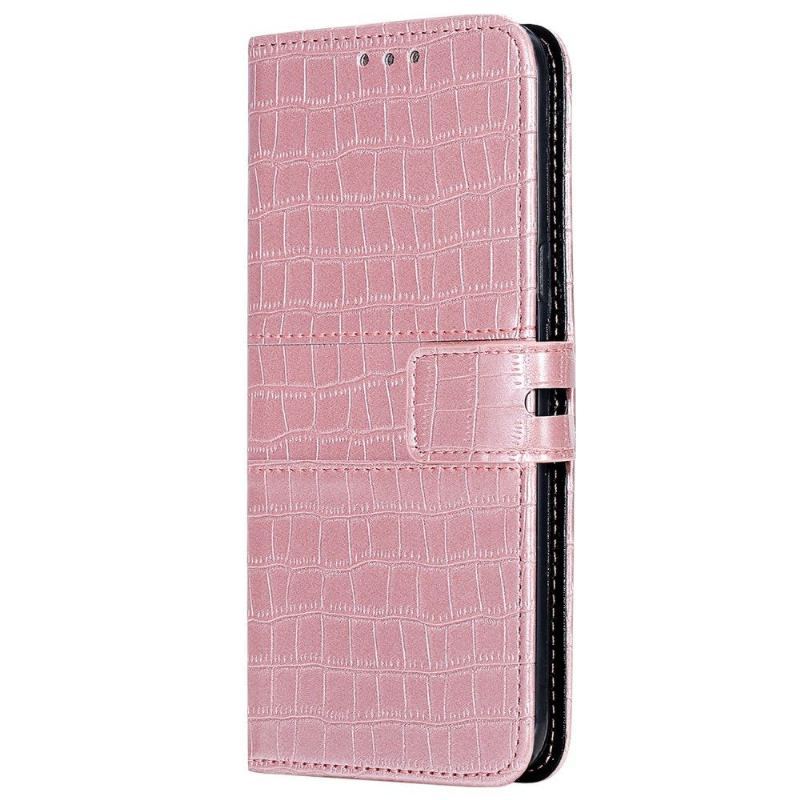 Etui Folio do Samsung Galaxy A20e Croc Effect Skórzany Styl