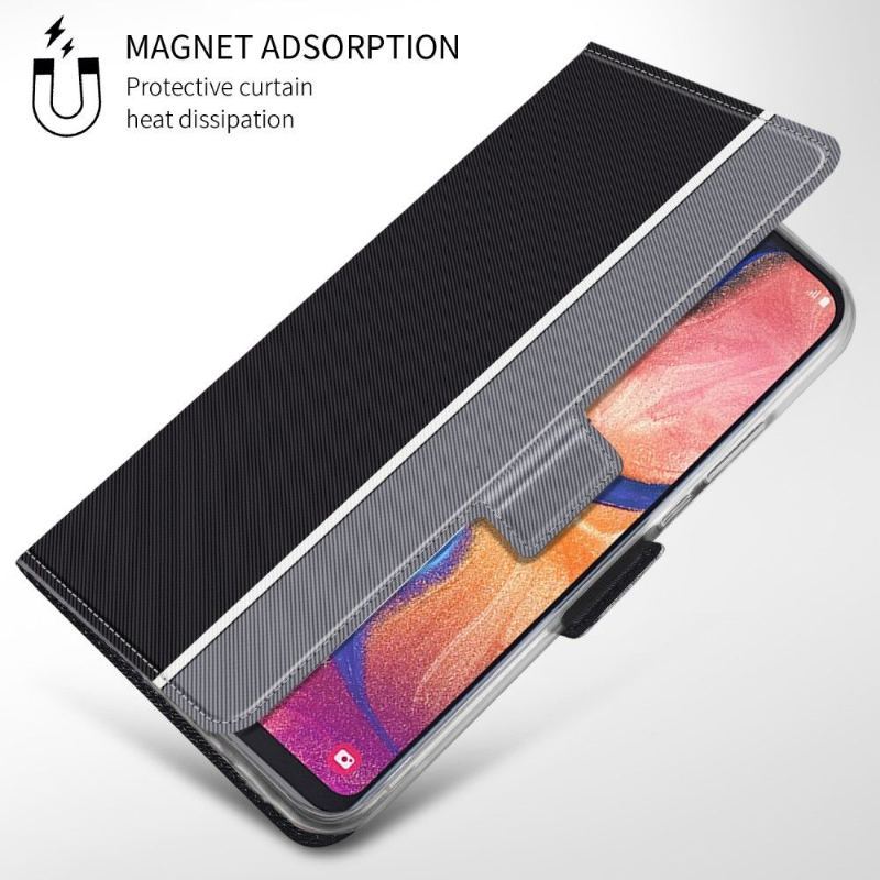 Etui Folio do Samsung Galaxy A20e Obrzeża Victoria Style Skóra