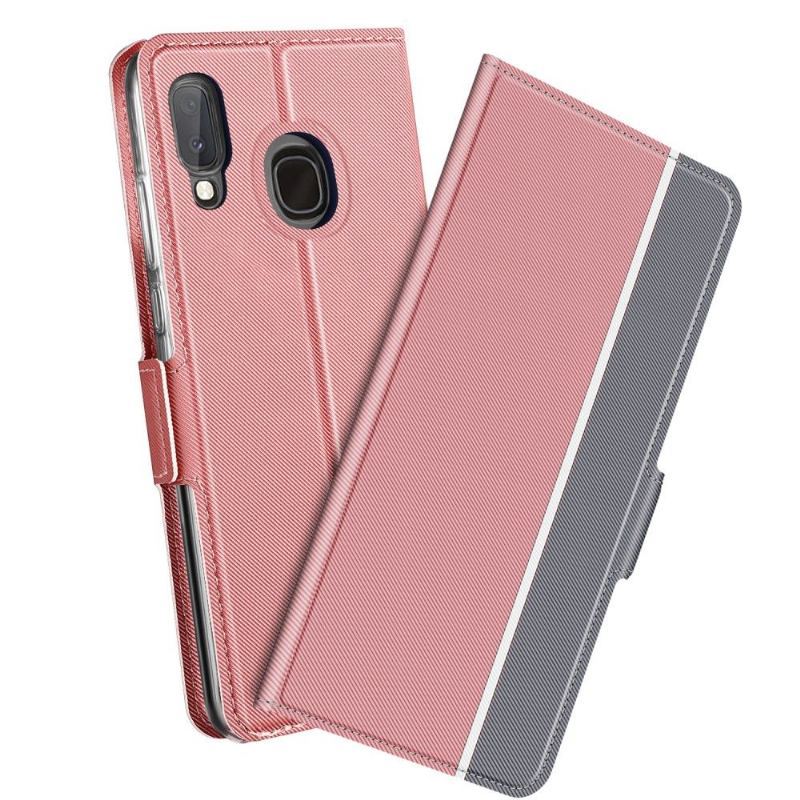 Etui Folio do Samsung Galaxy A20e Obrzeża Victoria Style Skóra