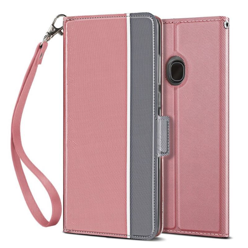 Etui Folio do Samsung Galaxy A20e Obrzeża Victoria Style Skóra