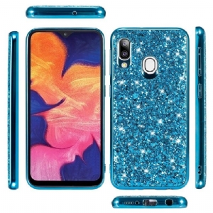 Futerały do Samsung Galaxy A20e Obrzeża Brokat Glamour