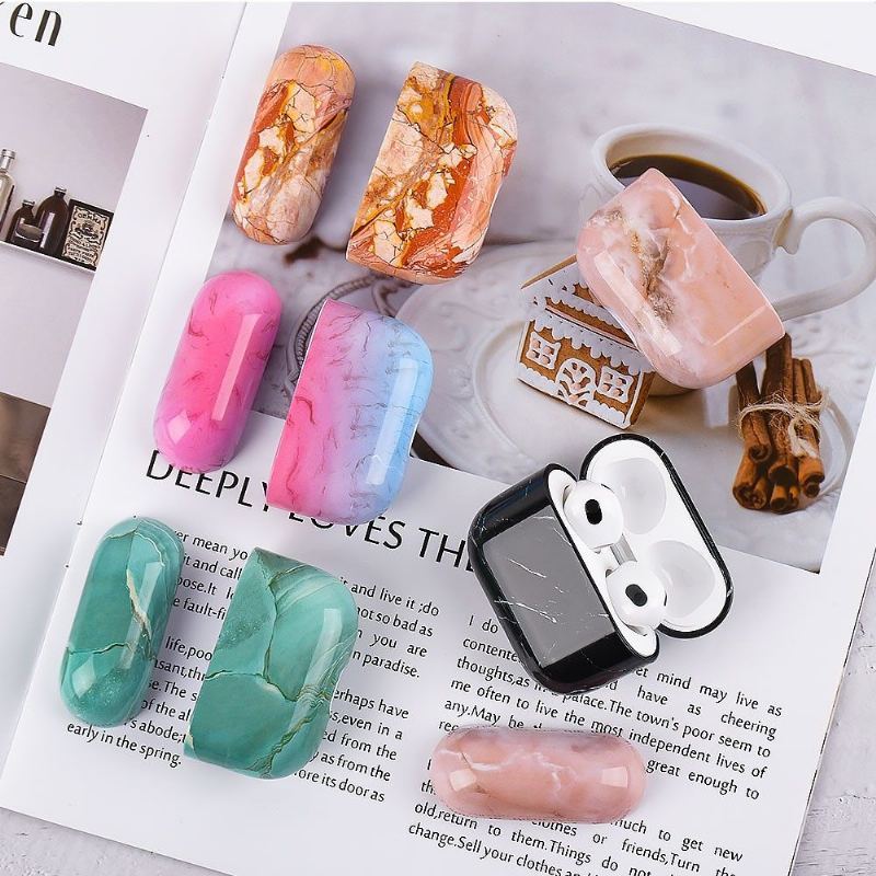 Marmurowe Etui Airpods 3