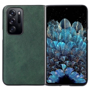 Etui do Oppo Find N Styl Skóry Liczi