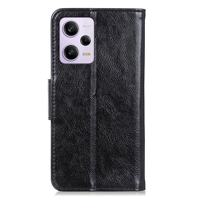 Etui Folio do Xiaomi Redmi Note 12 Pro Plus Dwoina Skóry Nappa