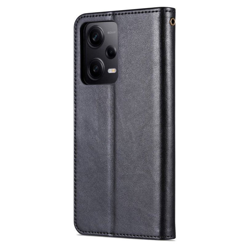 Etui Folio do Xiaomi Redmi Note 12 Pro Plus Efekt Skóry