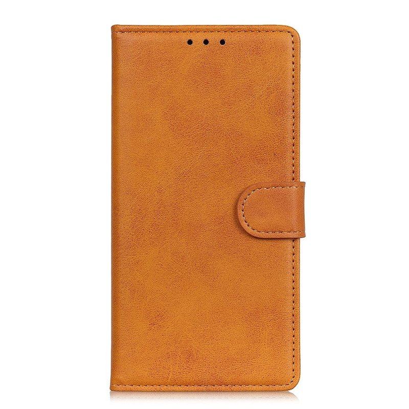 Etui Folio do Xiaomi Redmi Note 12 Pro Plus Matowa Sztuczna Skóra