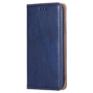 Etui Na Telefon do Xiaomi Redmi Note 12 Pro Plus Etui Folio Przeszycia Ze Sztucznej Skóry