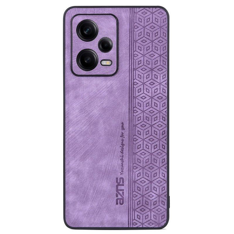 Etui do Poco X5 Pro 5G Efekt Skóry Azns